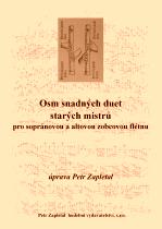 Náhled titulu - Různí - Osm snadných duet starých mistrů