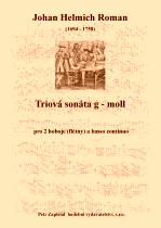 Náhled titulu - Roman Johan Helmich (1694 - 1758) - Triová sonáta g - moll