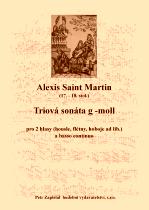 Náhled titulu - Saint Martin Alexis (17. - 18. stol.) - Triová sonáta g -moll