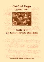 Náhled titulu - Finger Gottfried (1660 - 1730) - Suite in C