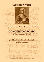 Náhled titulu - Vivaldi Antonio (1678 - 1741) - Concerto grosso (L Estro Armonico RV 565)