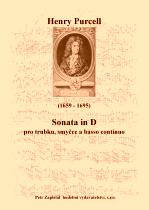 Náhled titulu - Purcell Henry (1659 - 1695) - Sonata in D