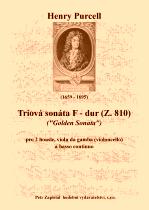 Náhled titulu - Purcell Henry (1659 - 1695) - Triová sonáta F - dur („Golden Sonata“)