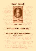 Náhled titulu - Purcell Henry (1659 - 1695) - Triová sonáta Es - dur