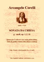 Náhled titulu - Corelli Arcangelo (1653 - 1713) - Sonata da Chiesa - úprava - op. 1, č. 11, g moll