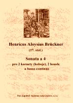 Náhled titulu - Brückner Henricus Aloysius (17. stol.) - Sonata a 4