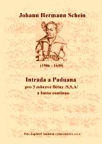 Náhled titulu - Schein Johann Hermann (1586 - 1630) - Intrada a Paduana