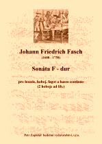 Náhled titulu - Fasch Johann Friedrich (1688-1758) - Sonáta F - dur