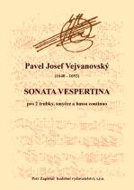 Náhled titulu - Vejvanovský Pavel Josef (1640 - 1693) - Sonata Vespertina