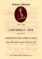 Náhled titulu - Albinoni Tomaso (1671 - 1750) - Concerto C- dur op. 7, č. 6 (transpozice z D do C)