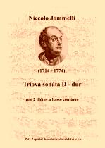Náhled titulu - Jommelli Niccolo (1714 - 1774) - Triová sonáta D - dur