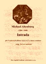 Náhled titulu - Altenburg Michael (1584 - 1640) - Intrada - úprava
