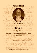 Náhled titulu - Hook James (1746 - 1827) - Trio I. (op. 83) - úprava