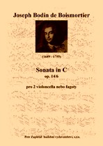 Náhled titulu - Boismortier Joseph Bodin de (1689 - 1755) - Sonáta C - dur (op. 14, č. 6)