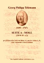Náhled titulu - Telemann Georg Philipp (1681 - 1767) - Suite a - moll (TWV 55:a2)
