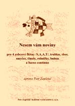 Náhled titulu - Zapletal Petr (*1965) - Nesem vám noviny - ván. koleda