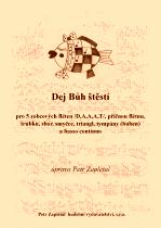 Náhled titulu - Zapletal Petr (*1965) - Dej Bůh štěstí - ván. koleda