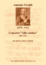 Náhled titulu - Vivaldi Antonio (1678 - 1741) - Concerto „Alla rustica“ (RV 151)