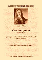 Náhled titulu - Händel Georg Friedrich (1685 - 1759) - Concerto grosso (HWV 312) - arr.