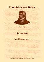 Náhled titulu - Dušek František Xaver (1731 - 1799) - Tři partity