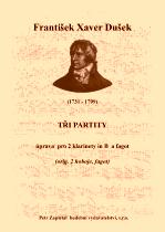 Náhled titulu - Dušek František Xaver (1731 - 1799) - Tři partity (úprava)