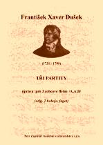 Náhled titulu - Dušek František Xaver (1731 - 1799) - Tři partity (úprava)