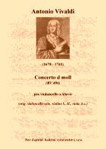 Náhled titulu - Vivaldi Antonio (1678 - 1741) - Concerto d - moll (RV 406) klav. výtah