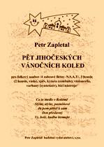 Náhled titulu - Zapletal Petr (*1965) - Pět jihočeských vánočních koled