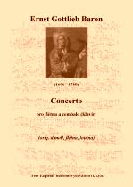 Náhled titulu - Baron Ernst Gottlieb (1696 - 1760) - Concerto