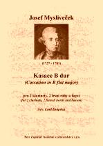 Náhled titulu - Mysliveček Josef (1737 - 1781) - Kasace B dur (Cassation B flat major)