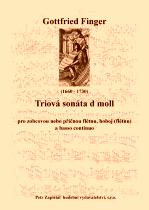 Náhled titulu - Finger Gottfried (1660 - 1730) - Triová sonáta d - moll