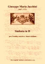 Náhled titulu - Jacchini Giuseppe Maria (1667 - 1727) - Sinfonia in D