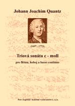 Náhled titulu - Quantz Johann Joachim (1697 - 1773) - Triová sonáta c moll