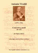 Náhled titulu - Vivaldi Antonio (1678 - 1741) - Concerto g moll (klav. výtah)