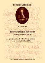 Náhled titulu - Albinoni Tomaso (1671 - 1750) - Introduzione Seconda