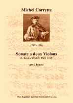 Náhled titulu - Corrette Michel (1707 - 1795) - Sonate a deux Violons