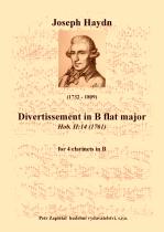 Náhled titulu - Haydn Joseph (1732 - 1809) - Divertimento B dur (úprava Emil Drápela)