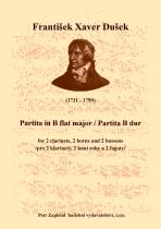 Náhled titulu - Dušek František Xaver (1731 - 1799) - Partita B dur