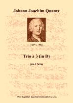 Náhled titulu - Quantz Johann Joachim (1697 - 1773) - Sonata a 3 (in D)