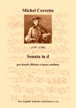 Náhled titulu - Corrette Michel (1707 - 1795) - Sonata in d