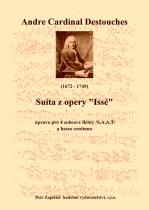 Náhled titulu - Destouches André Cardinal (1672 - 1749) - Suita z opery Issé - úprava