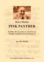 Náhled titulu - Mancini Henry (1924 - 1994) - Pink Panther  - arr. Petr Kobza