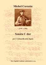 Náhled titulu - Corrette Michel (1707 - 1795) - Sonáta C dur