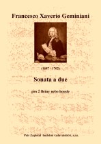 Náhled titulu - Geminiani Francesco Xaverio (1687 - 1762) - Sonata a due