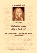 Náhled titulu - Lotti Antonio (1667 - 1740) - Sinfonia z opery Giove in Argo
