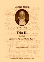 Náhled titulu - Hook James (1746 - 1827) - Trio II. (op. 83) - úprava