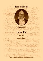 Náhled titulu - Hook James (1746 - 1827) - Trio IV. (op. 83)
