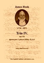 Náhled titulu - Hook James (1746 - 1827) - Trio IV. (op. 83) - úprava