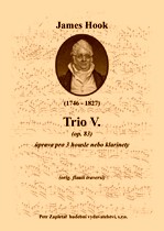 Náhled titulu - Hook James (1746 - 1827) - Trio V. (op. 83) - úprava