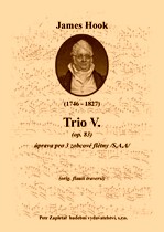 Náhled titulu - Hook James (1746 - 1827) - Trio V. (op. 83) - úprava